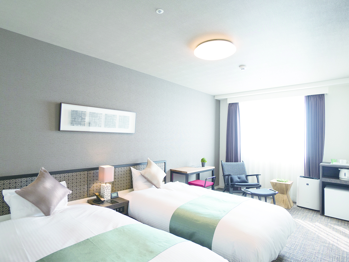 スーペリアツイン【禁煙・定員2名】 | ホテル・ラ・ジェント・プラザ函館北斗