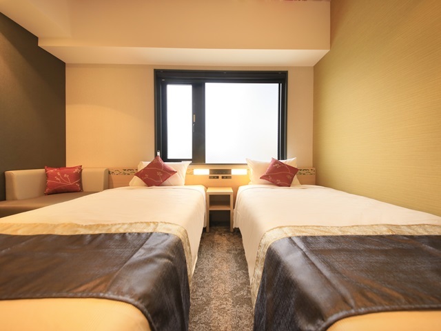 ツイン (禁煙) | ザ エディスターホテル京都二条 Comic&Books