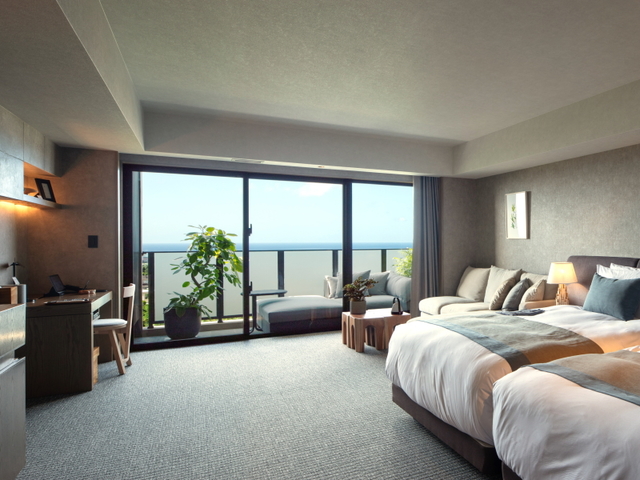 【AGT】ヒルトップスイート50平米/テラス付(3・4F) | グランディスタイル 沖縄 読谷 ホテル & リゾート