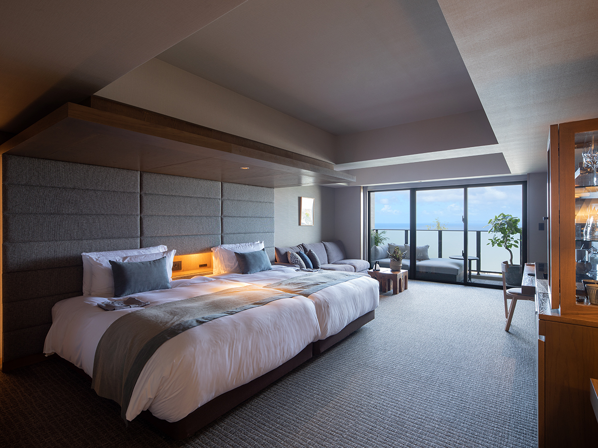 【AGT】ジュニアスイート50平米/テラス付(1・2F) | グランディスタイル 沖縄 読谷 ホテル & リゾート