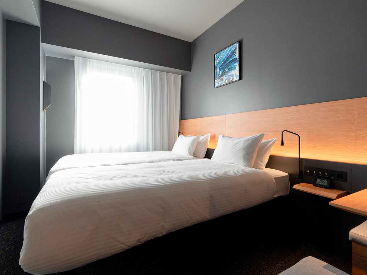 コンパクトツインルーム【禁煙】 ※シャワーブースのみ | グリッズプレミアムホテル熊本