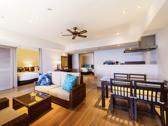 ◆ アネックス棟　コーナースイート 【86～94平米】 | カフー リゾート フチャク コンド・ホテル