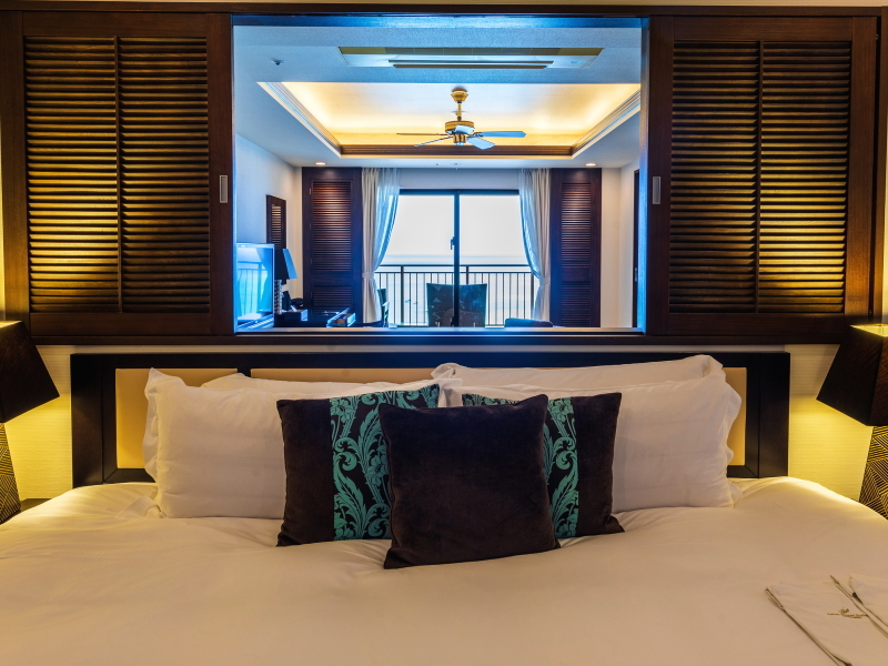 ◆ ホテル棟 プレミアムスイート ハリウッドダブル(定員2名) 【55-72平米】 | カフー リゾート フチャク コンド・ホテル