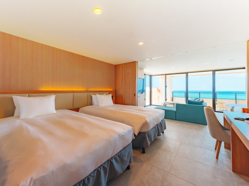オーシャンテラスデラックス (1-2名様) | AQUASENSE Hotel & Resort