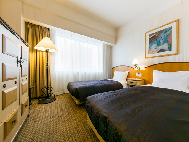 【禁煙】エコノミーツイン | ホテルリソル札幌 中島公園