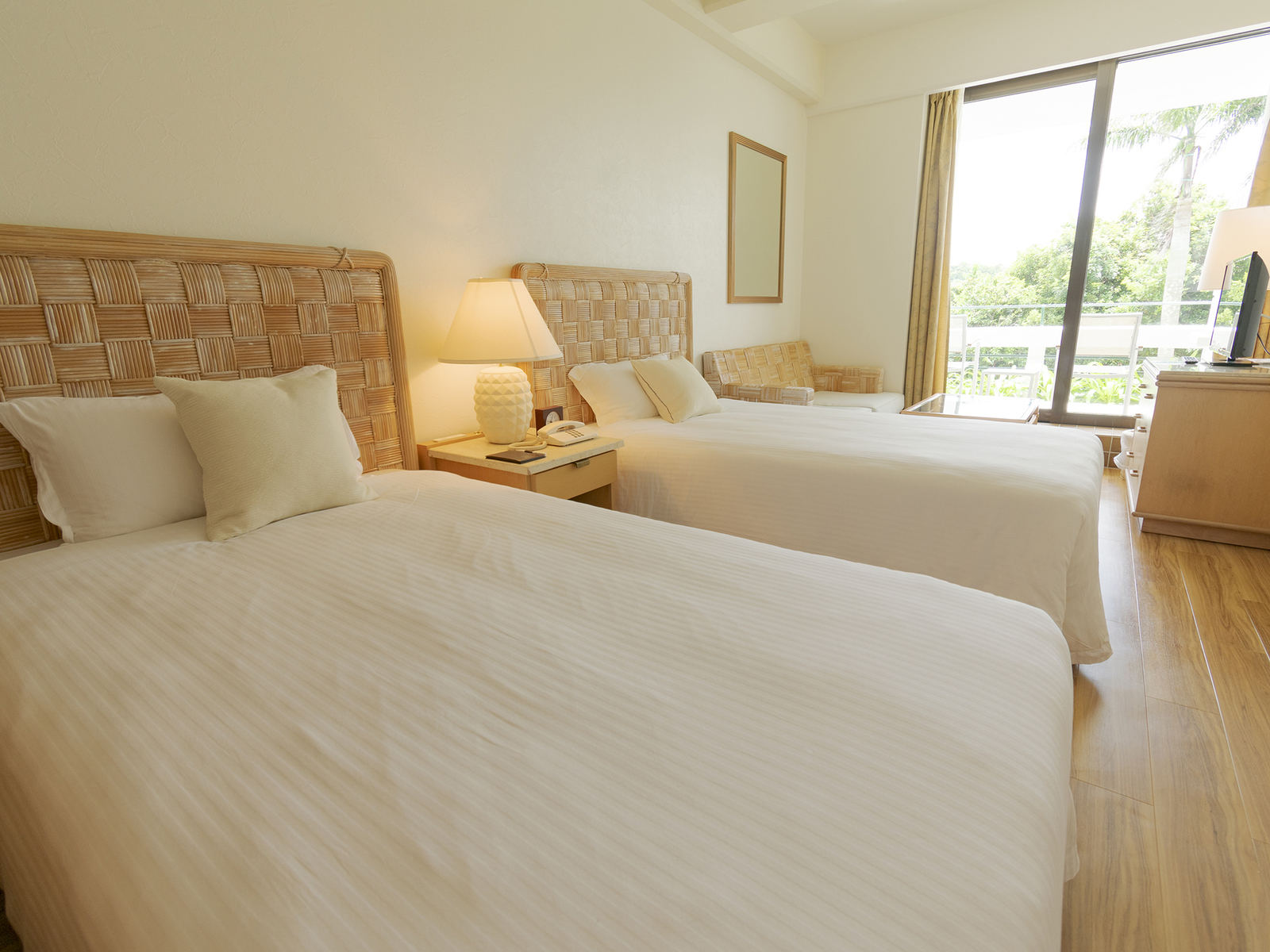 ナチュラルコンフォート３０平米／グリーンビュー | ザ・ムーンビーチ ミュージアムリゾート