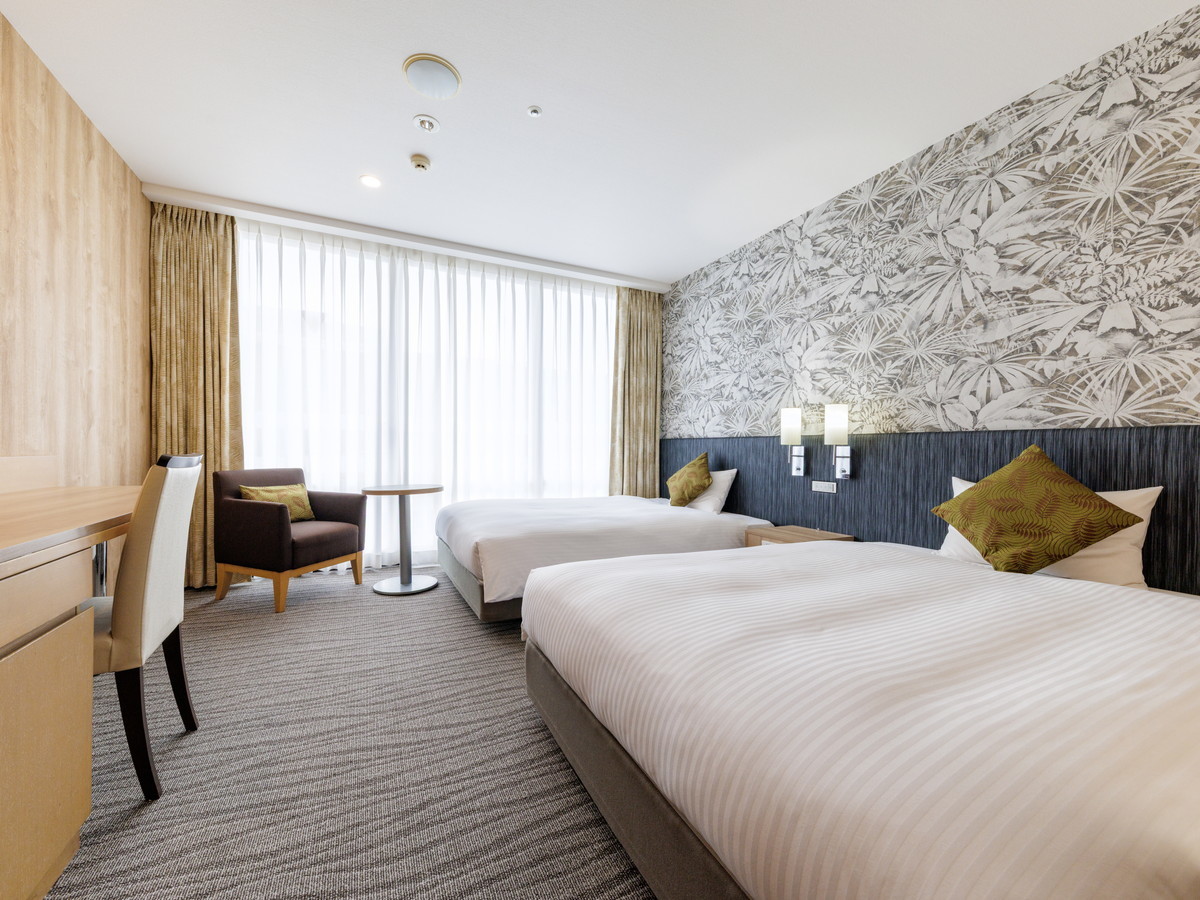 【禁煙】モデレートツインルーム | 西鉄リゾートイン那覇