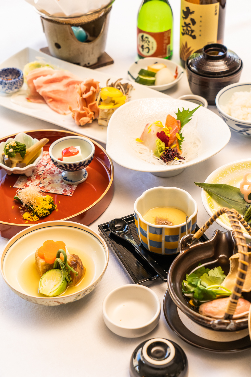 【一つ星★季節の和会席】四季折々のメニューを使った和会席夕食で～彩りある旅を～（2食付)