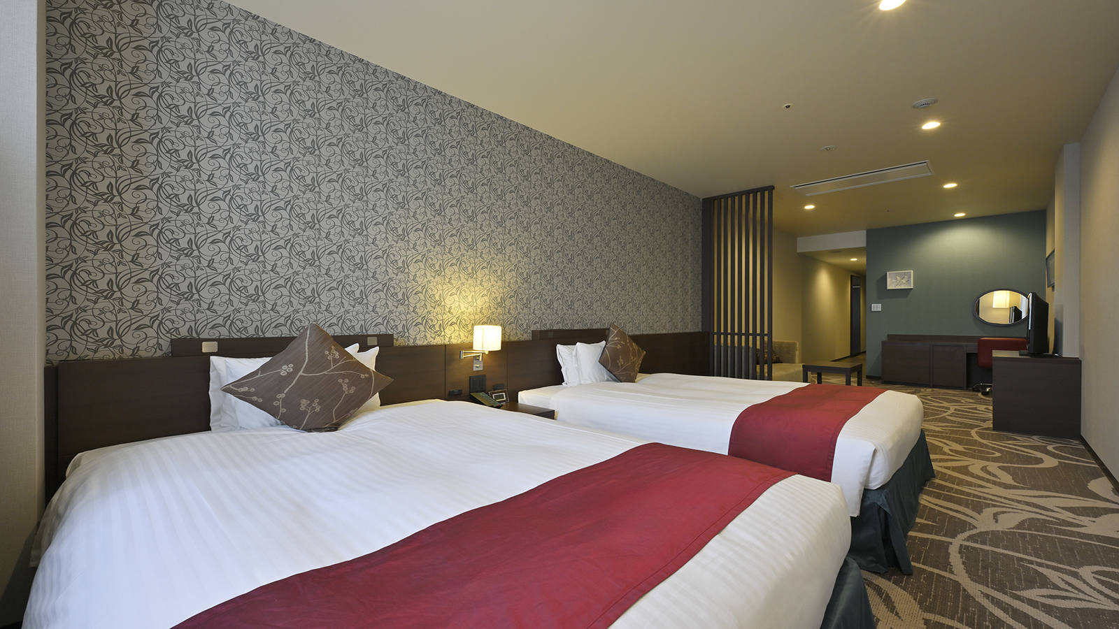 デラックスツイン【45平米・禁煙】 | クインテッサホテル大阪ベイ