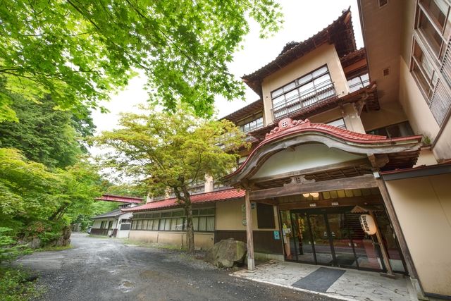 【550円割引】鉛温泉 藤三旅館　入浴料＋お食事セット-11