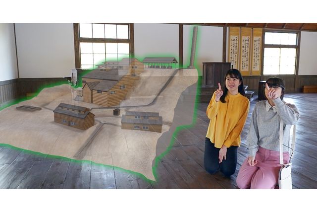岡山県の重要文化財「旧吹屋小学校」入校チケット-2