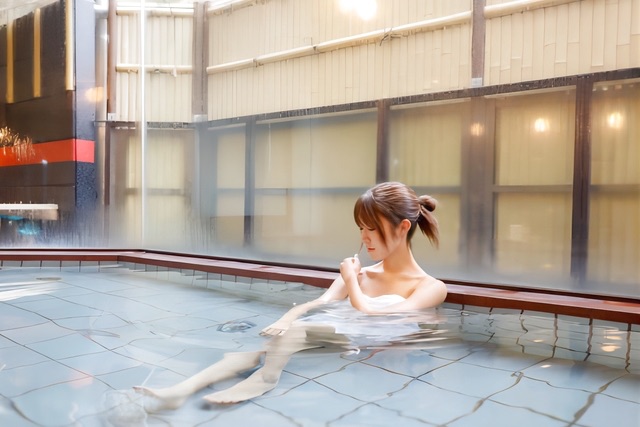 【愛媛・松山市・日帰り温泉】天然温泉『奥道後の湯』を満喫！【タオルセット付】-1