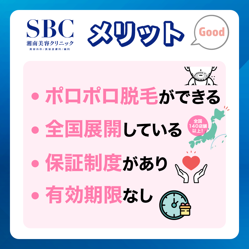 湘南美容クリニックメンズメリット