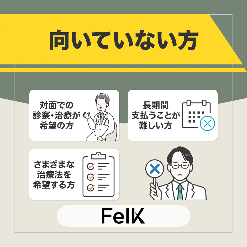 FelK（フェルケ）の利用がおすすめな方