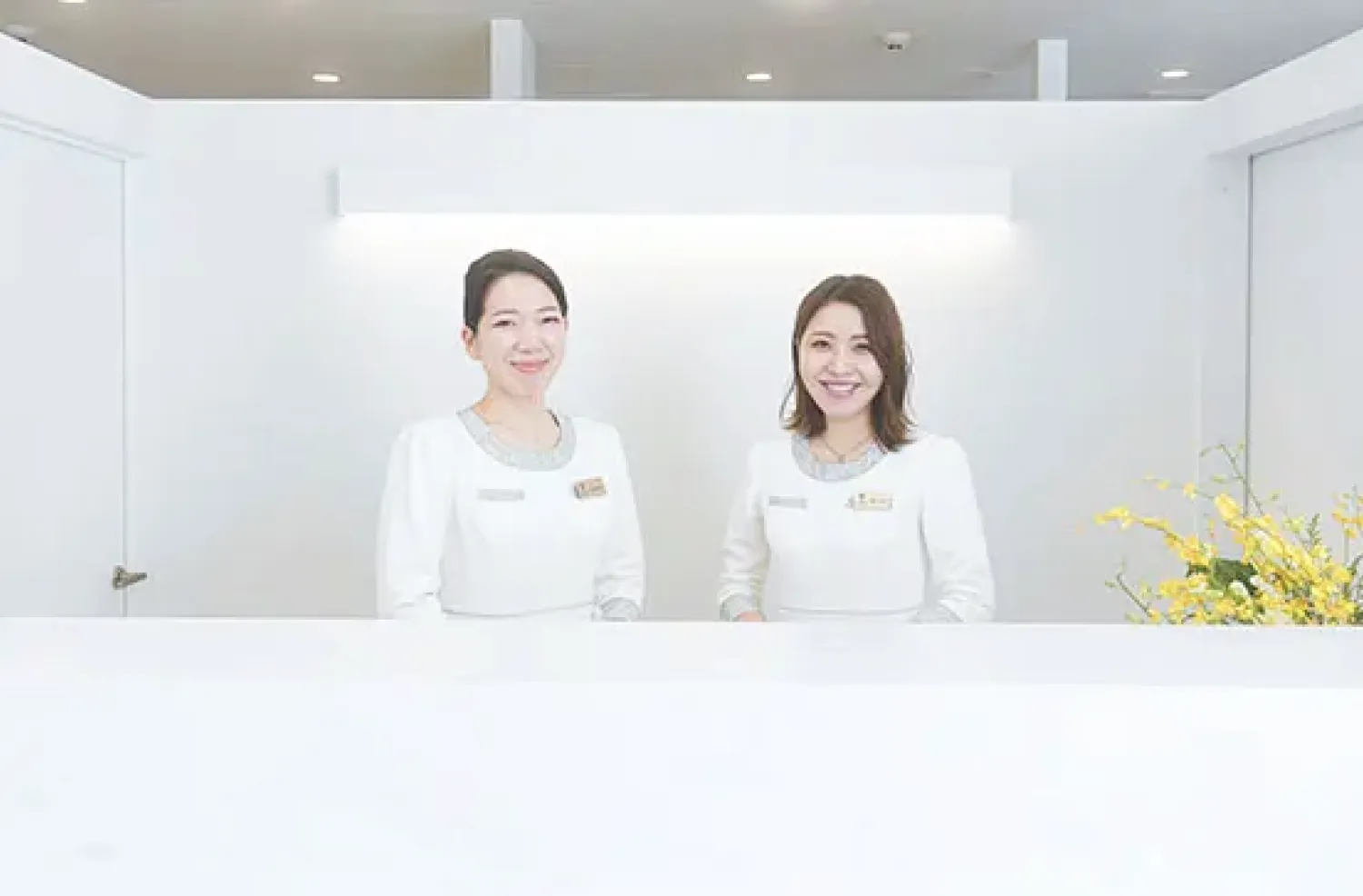 エミシアクリニックの受付スタッフ