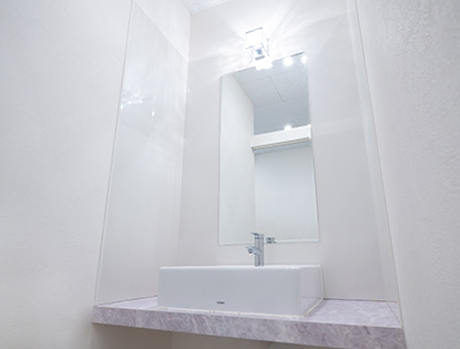 リゼクリニック新宿東口院のパウダールーム