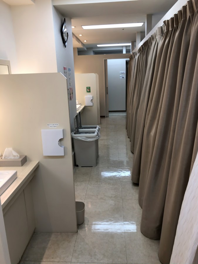 あおばクリニック新宿院の施術エリア