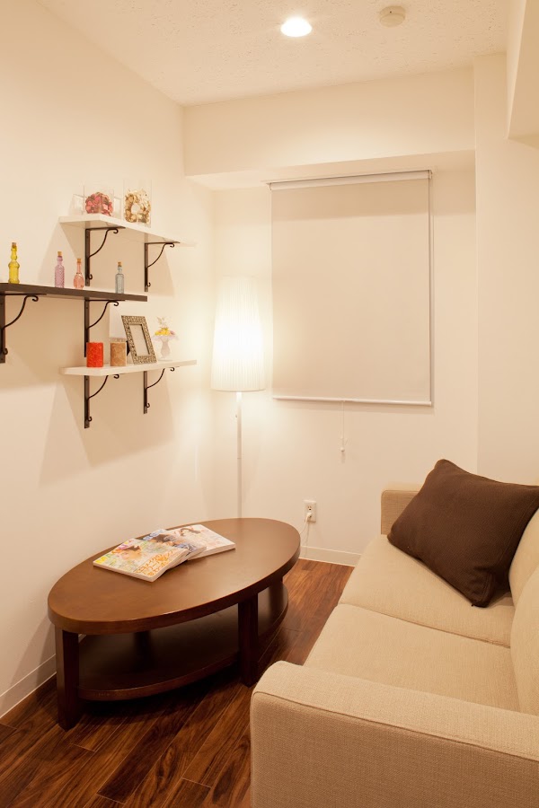 クレアクリニック新宿院の待合室