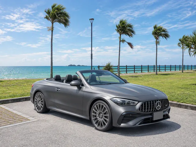 外車(輸入車)・高級車（MERCEDES BENZ E200cabriolet sports/MERCEDES BENZ C180cabriolet sports/CLE 200 Cabriolet Sports 他）プランNo.11647 | ユニバースレンタカー | 参考写真2