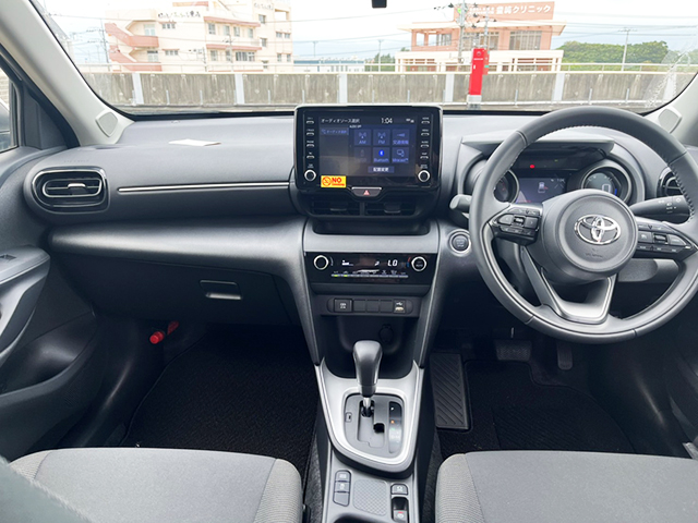 ▲新型TOYOTAヤリスクロスのインテリアデザイン！