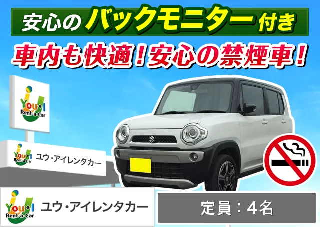 軽自動車（デイズルークス/ハスラー 他）プランNo.13076 | ユウ・アイレンタカー宮古島店