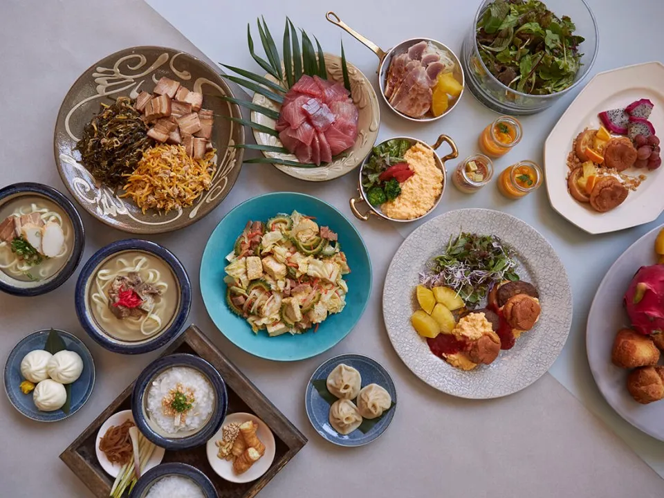 レクー沖縄北谷スパ&リゾートの朝食ビュッフェ